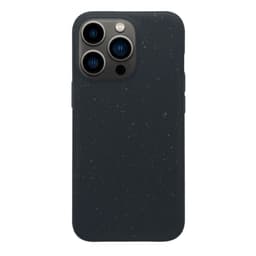 Ympäristöystävällinen Aitoa nahkaa iPhone 13 Pro Kotelo - Black