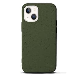 Ympäristöystävällinen Aitoa nahkaa iPhone 13 Kotelo - Dark Green