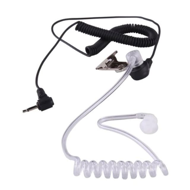2.5mm Headset Öronsnäcka Headset 1 Pin Ham- Amatör-radio
