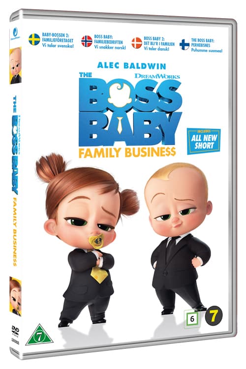 BOSS BABY: FAMILY BUSINESS (DVD)