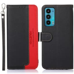 KHAZNEH Telefoncover til Motorola Moto E20/E40 - Sort/Rød