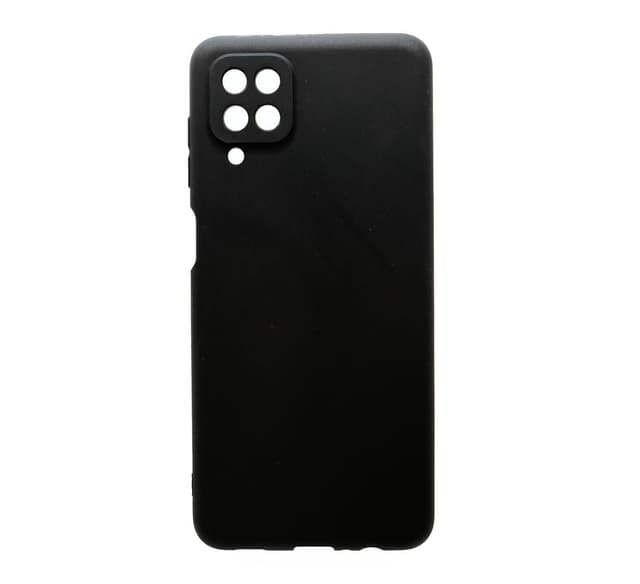 SKALO Samsung A12 Ultratynd TPU-skal - Sort