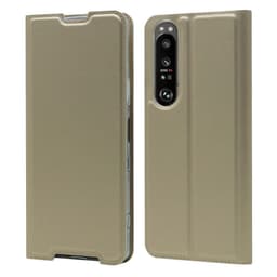 SKALO Sony Xperia 1 III Pungetui Ultra-tyndt design - Guld