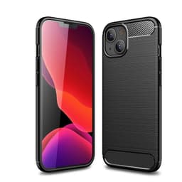 SKALO iPhone 13 Armor Carbon Stöttåligt TPU-skal - Svart