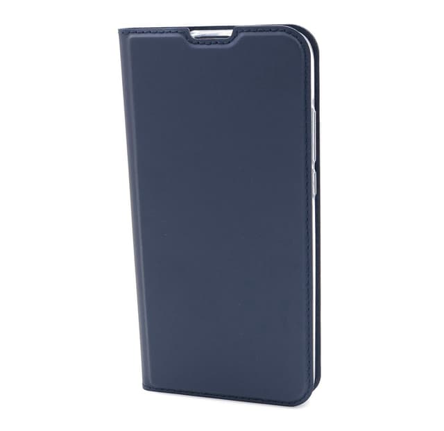 SKALO Samsung A12 Plånboksfodral Ultratunn design - Blå