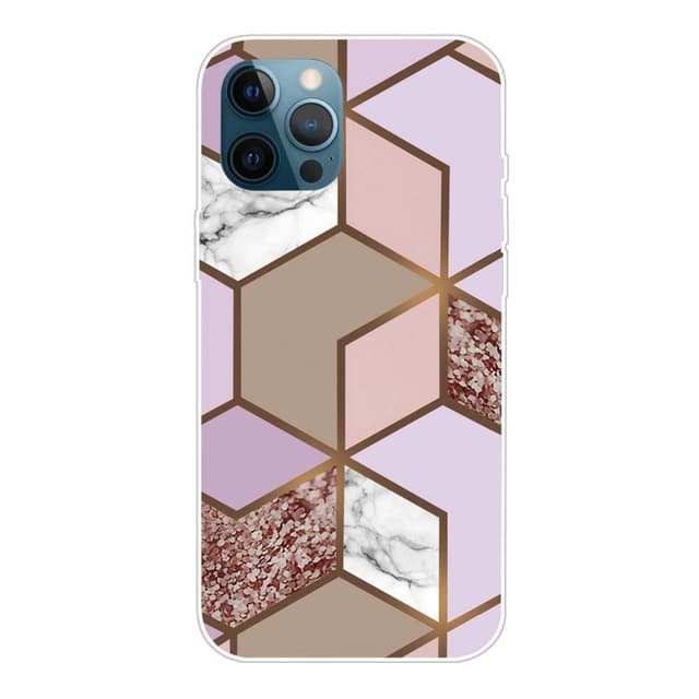 SKALO iPhone 13 Pro Max Marmor TPU-cover - #5