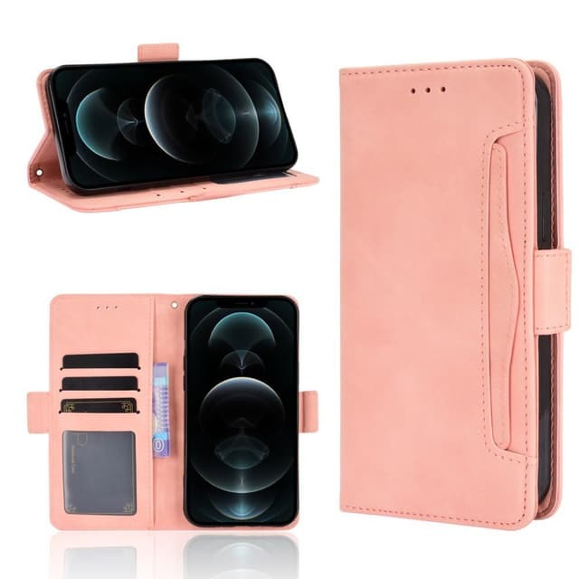 SKALO iPhone 13 Pro 6-RUM Pungetaske - Pink