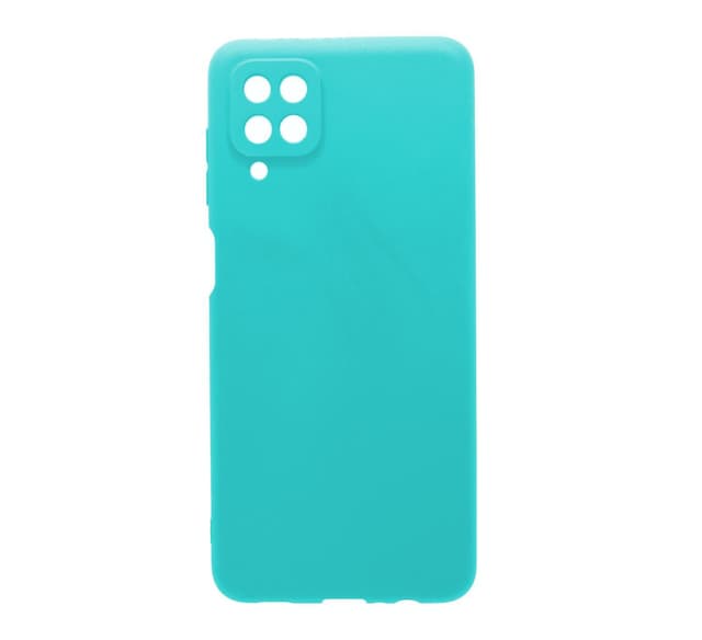 SKALO Samsung A12 Ultratunn TPU-Skal - Turkos