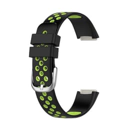Silikonarmband Fitbit Luxe Svart/Grön
