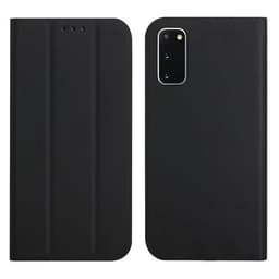 Ultratunt mobilskal med hållare till Samsung Galaxy S20+ - Svart
