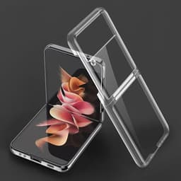 TPU skyddsskal till Samsung Galaxy Z Flip3 5G - Genomskinlig