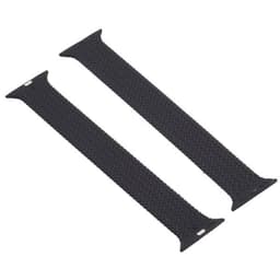 Silikonarmband til Apple Watch Series 6 & SE & 5 & 4 44mm / 3 & 2 & 1 42mm - Svart, Small