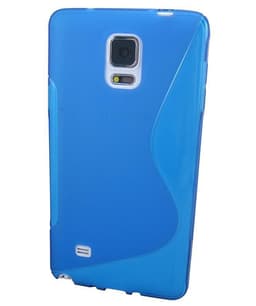 S-case till Samsung N910F Galaxy Note 4 (Blå)