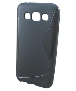 S-case till Samsung Galaxy E5 (Svart)