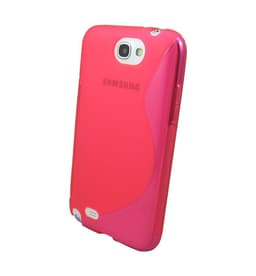 TPU-skal, S-case till Samsung N7100 Galaxy Note 2 (Rosa)