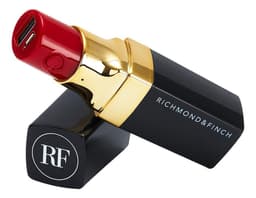 Richmond & Finch Lipstick Powerbank, Black