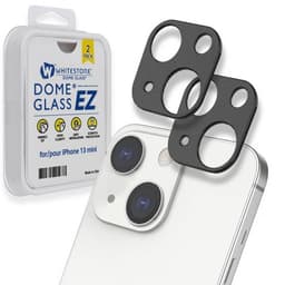Whitestone Dome iPhone 13 Mini Linsebeskyttelse Camera EZ 2-pack Svart