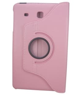 Skyddsväska roterbart ställ 360° för Samsung Galaxy Tab E, SM-T560 (Rosa)