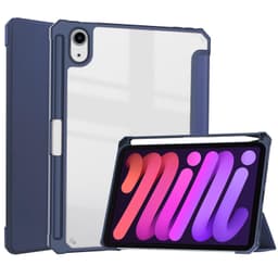 Veske med pennelomme kompatibel med iPad Mini 6 Mørkeblå