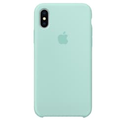 Apple iPhone X silikonikuori (sinivihreä)