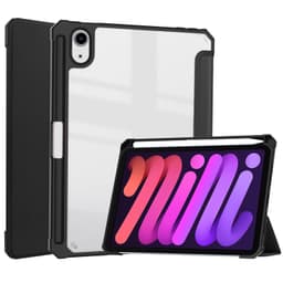 Kynäkotelolla varustettu kotelo, joka on yhteensopiva iPad Mini 6 Black:n kanssa