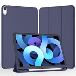 Kotelo kynälokerolla iPad Air 4:lle Tummansininen