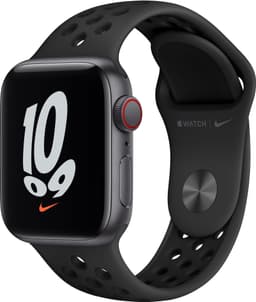 Apple Watch Nike SE 40mm GPS+Cellular (grå alu/svart sportarmband)
