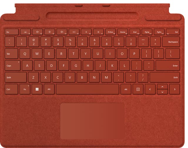 Microsoft Surface Pro 8-type cover (poppy red)