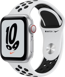 Apple Watch Nike SE 40mm GPS+4G LTE (sølv alu/platinagrå sportsreim)