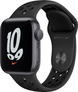 Apple Watch Nike SE 40mm GPS (harmaa/musta Nike-ranneke)