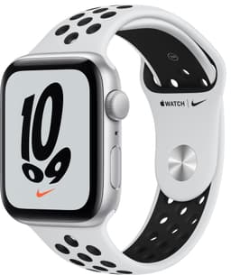 Apple Watch Nike SE 44 mm GPS (hop. alum./platinamusta sport-ranneke)