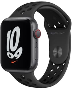 Apple Watch Nike SE 44 mm - LTE (stellargrå alu/antrasittsort reim)