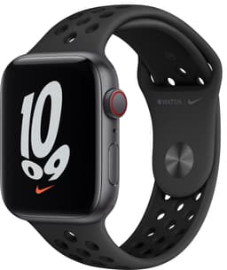 Apple Watch Nike SE 44 mm LTE (harmaa alu./antr. musta sport-ranneke)