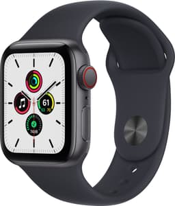 Apple Watch SE 40 mm LTE (Space Gray Alu/Midnight sportsbånd)