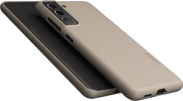 Nudient V3 fodral för Samsung Galaxy S21 FE (clay beige)