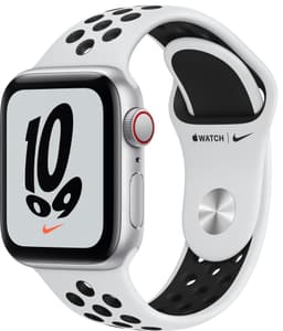 Apple Watch Nike SE 40 mm LTE (Silver Alu/Platinum Black sportsbånd)