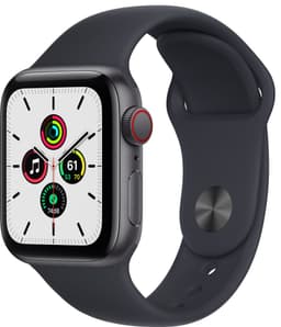 Apple Watch SE 40 mm LTE (Space Gray Alu/Midnight sportband)