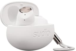 Sudio T2 true wireless in-ear hörlurar (vita)