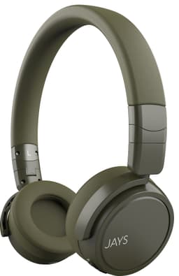 Jays x-Seven trådlösa on-ear hörlurar (gröna)