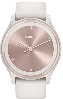 Garmin Vivomove Sport hybrid smartwatch (elfenbensvit)