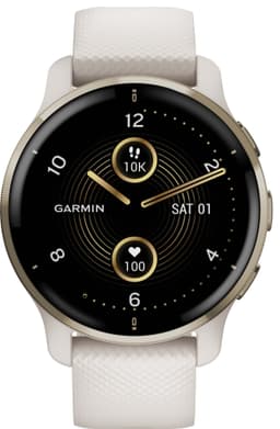 Garmin Venu 2 Plus GPS smartwatch (hvidt)