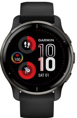 Garmin Venu 2 Plus GPS älykello (musta)