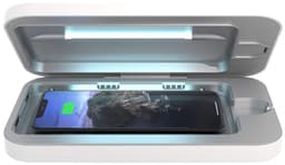PhoneSoap Wireless desinfektion och laddare för telefon (vit)