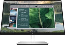 HP EliteDisplay E24u G4 23.8" bildskärm (svart)