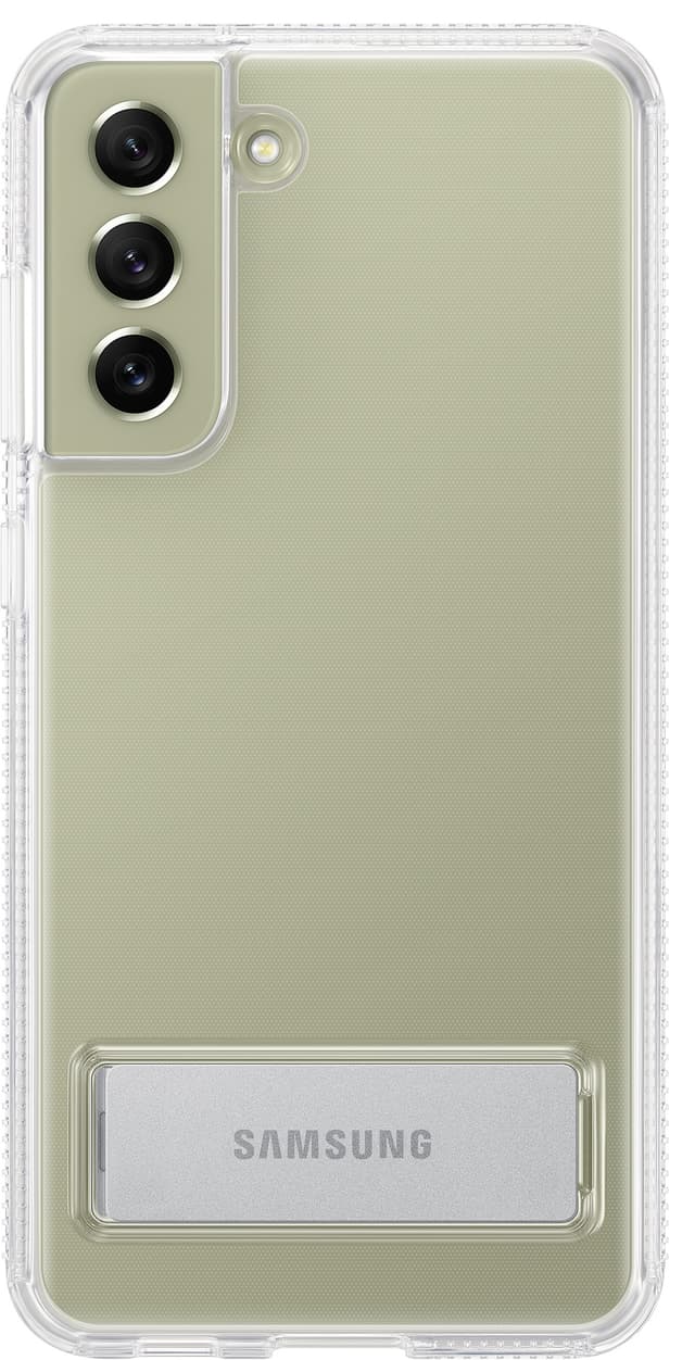 Galaxy S21 FE Clear Standing Cover fodral
