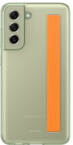 Samsung Galaxy S21 FE Clear Strap suojakuori (vihreä)