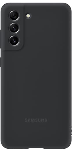 Samsung Galaxy S21 FE Silicone cover (sort)