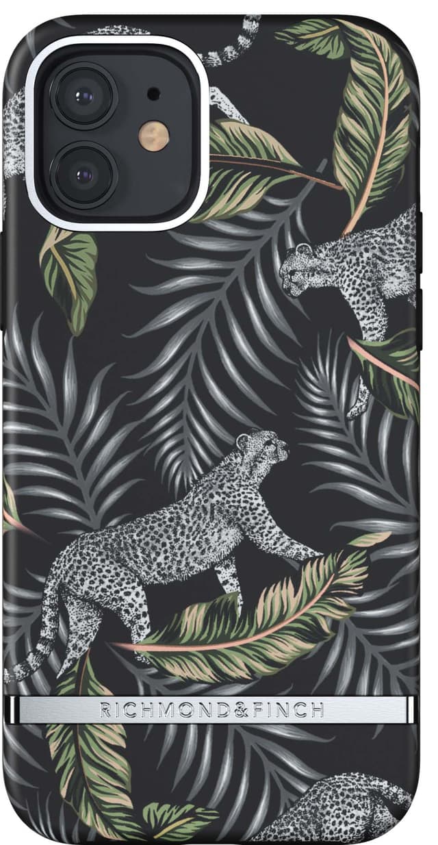 Richmond & Finch iPhone 12 Pro fodral (silver jungle)