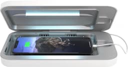 PhoneSoap Go puhelimen desinfiointilaite ja laturi (valkoinen)