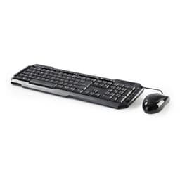 Mus og tastatur med kabel | 800 dpi mus | Fransk Layout
